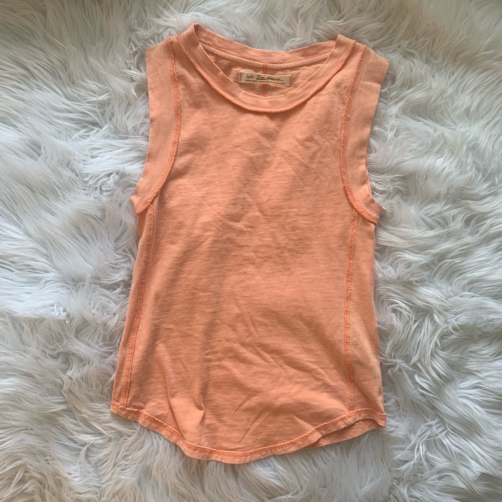 Free People Coral Top